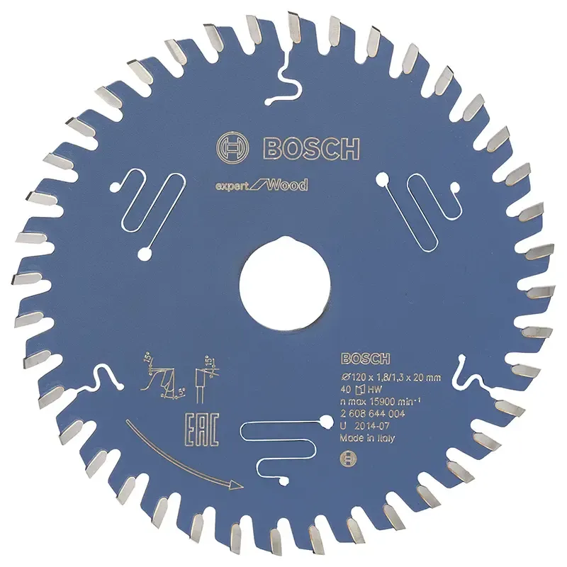 Bosch Rundsavsklinge 120x20x1 8mm 40t Exp Wood 2608644004