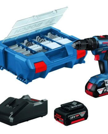 Bosch Slagboremaskine Gsb 18v-55 2x4ah 82ac Lc 06019h530a