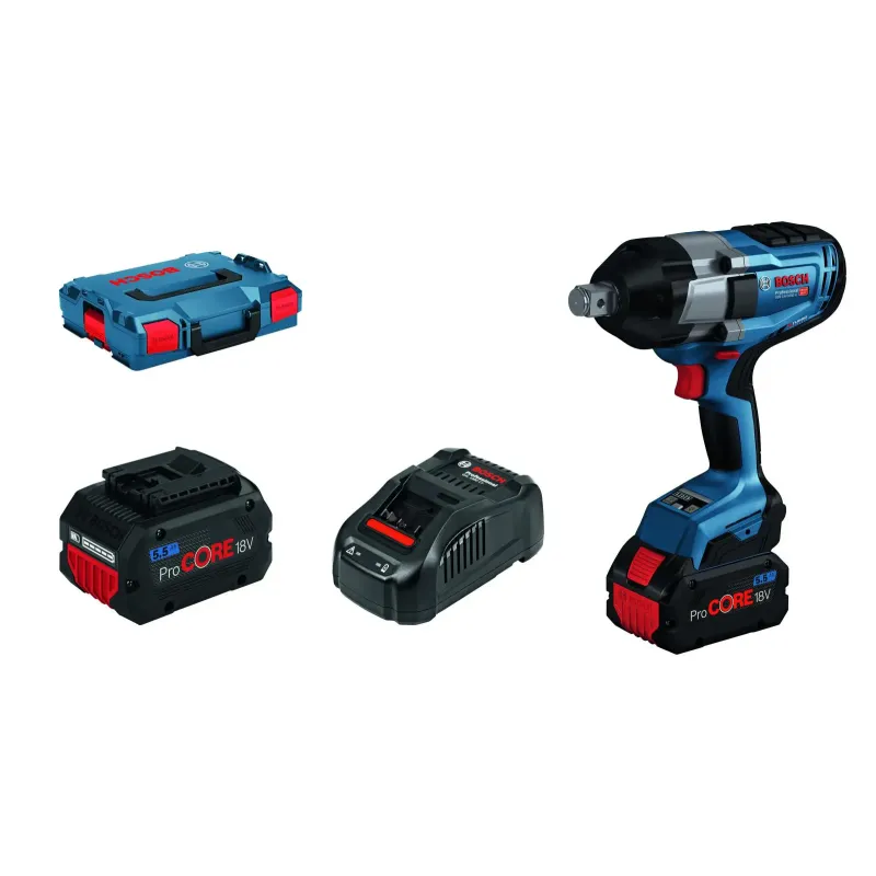 Bosch Slagnøgle Gds 18v-1050   2x5   Pc  -boxx 06019j8503