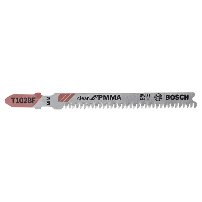 Bosch Stiksavklingeinge T102bf Clean Pmma   Stk 2608636781