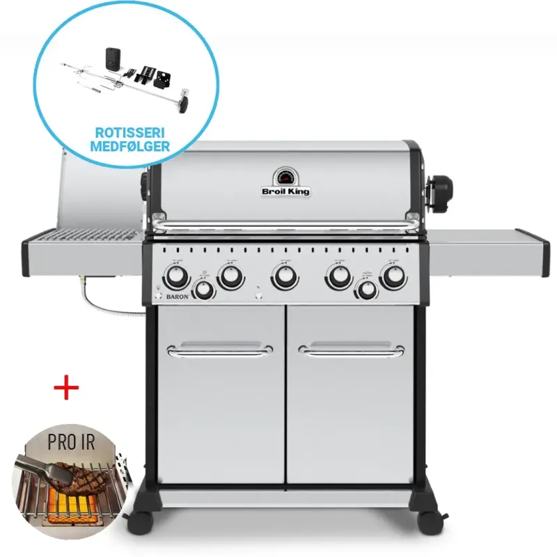 Broil King Baron Ii S590 Pro Ir Gasgrill  2023