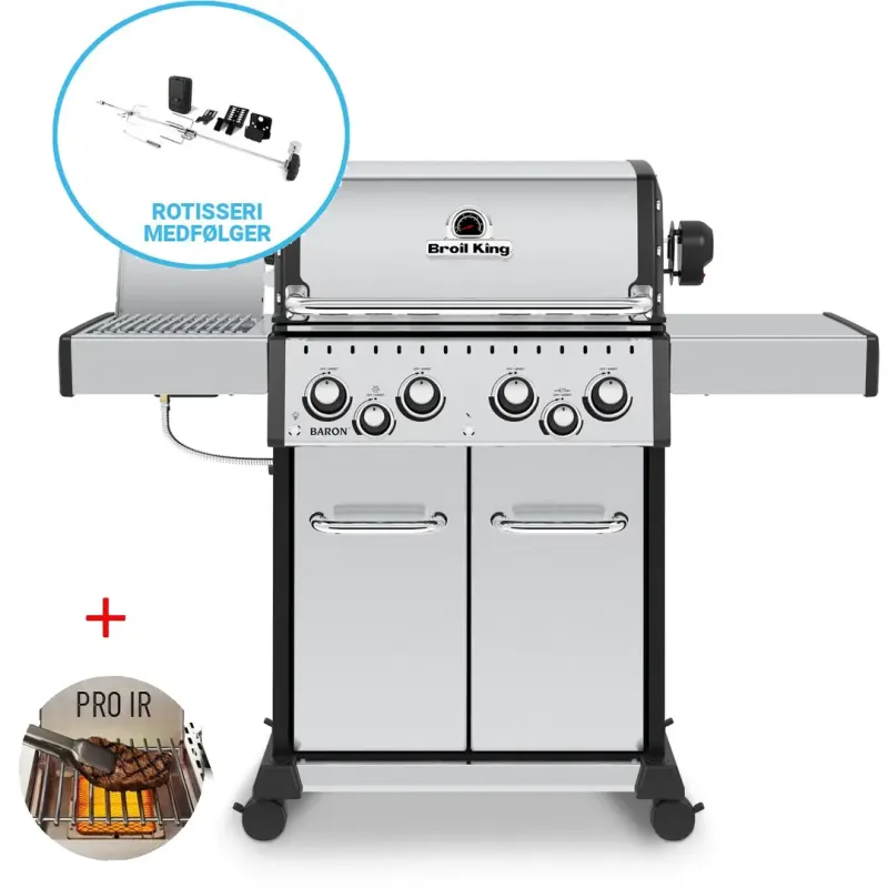 Broil King Baron Ii S490 Pro Ir Gasgrill