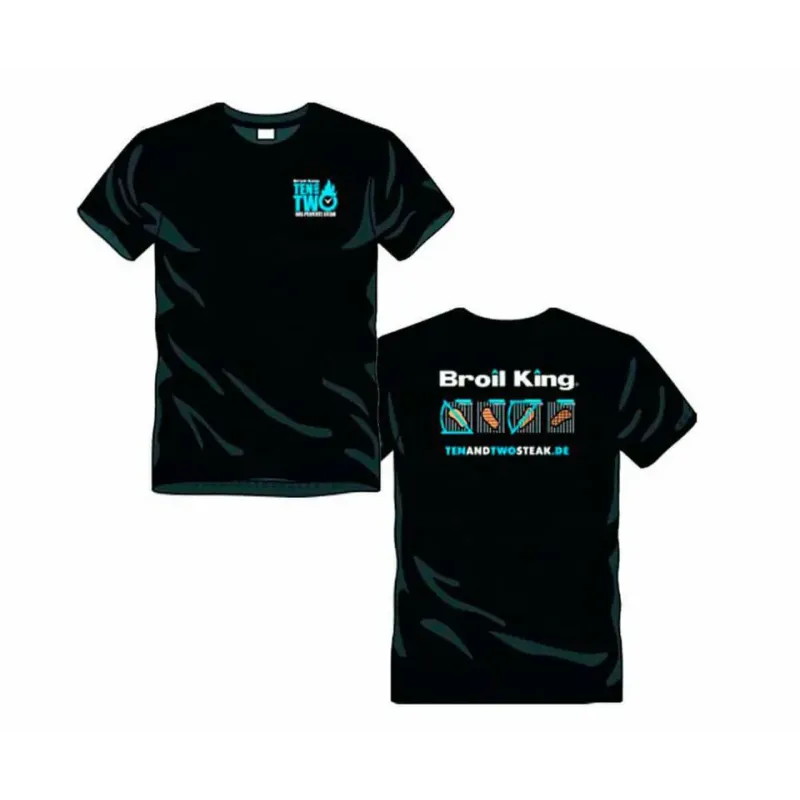 Broil King  -shirt 10   Sort Stk