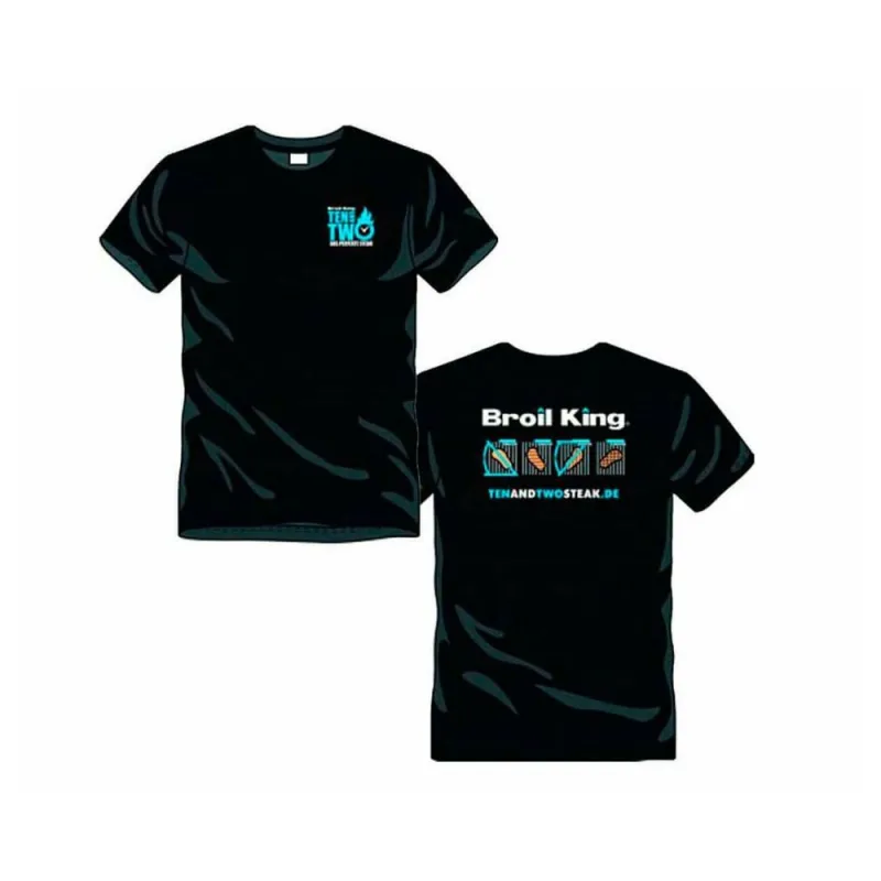 Broil King -shirt 10 Sort Str Xl