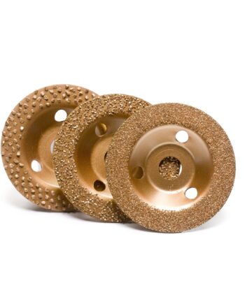 Carbide Flad Kopskive ø125mm Til Vinkelsliber Grovhed Korn 14