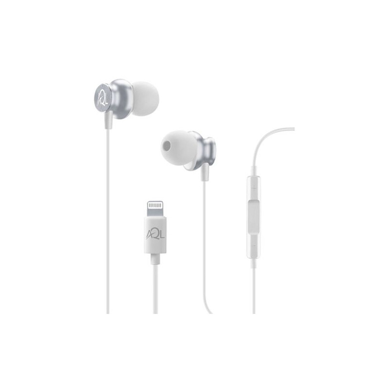 Cellularline Mfi Earplugs Whirl In-ear Hvide In-ear øretelefoner