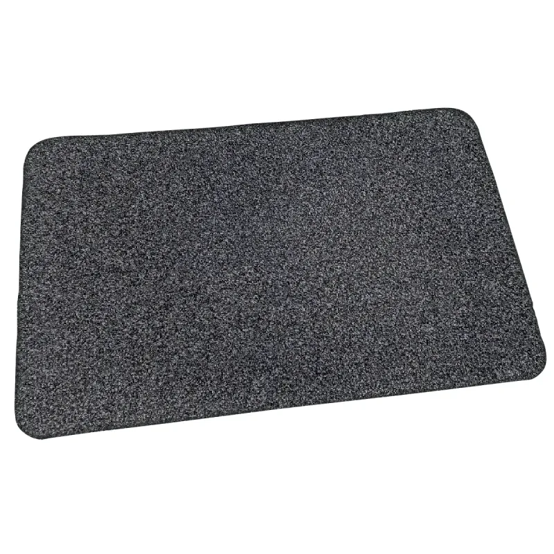 Clean Carpet Smuds Ecolux 092516 Sort Grå  66cmx6mmx95cm