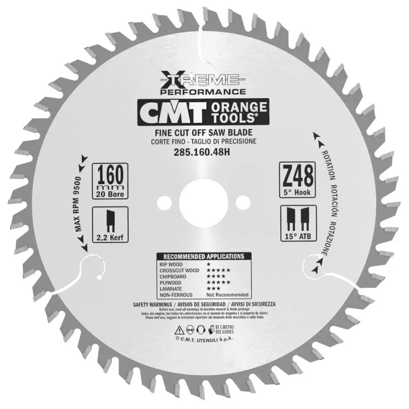 Cmt Klinge 315x3 2x30 Z72 Gw 285 072 13m