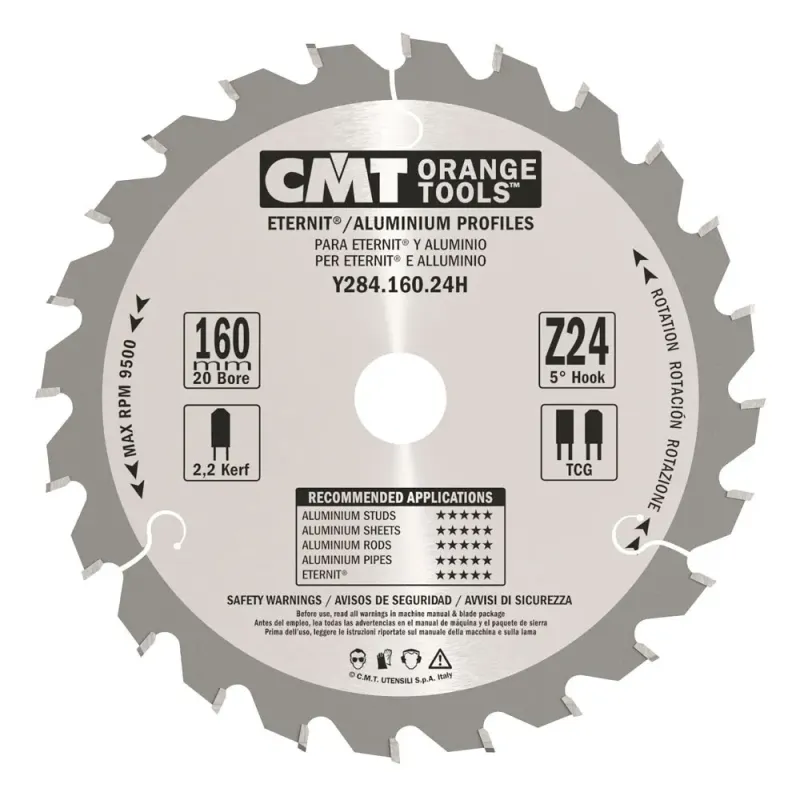Cmt Klinge 216x2 6x30 Z40 Tf 284 216 40m