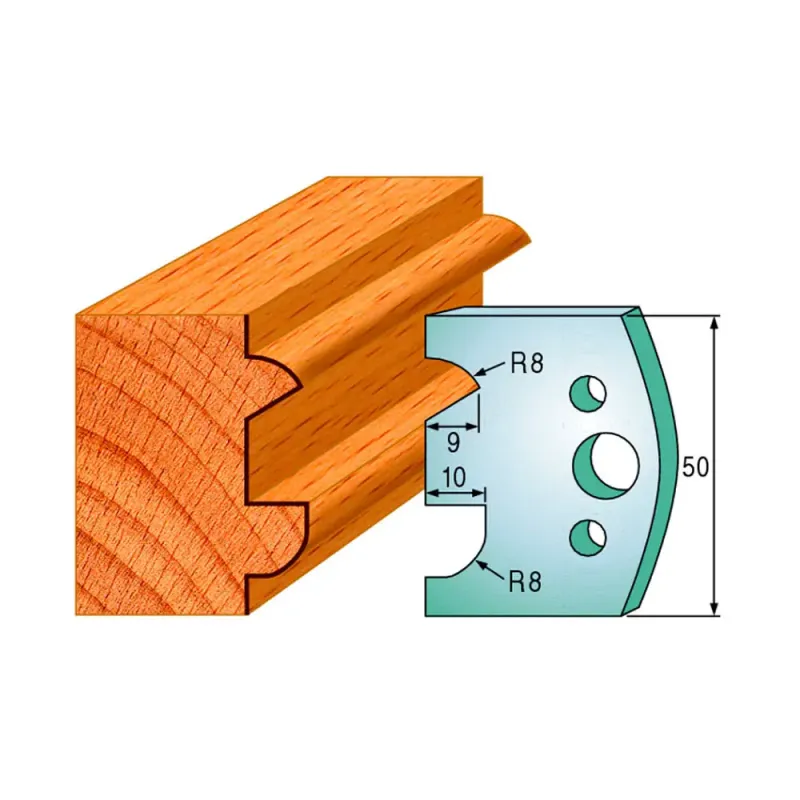 Cmt Profilknive Sæt 50mm Nr  517  690 517