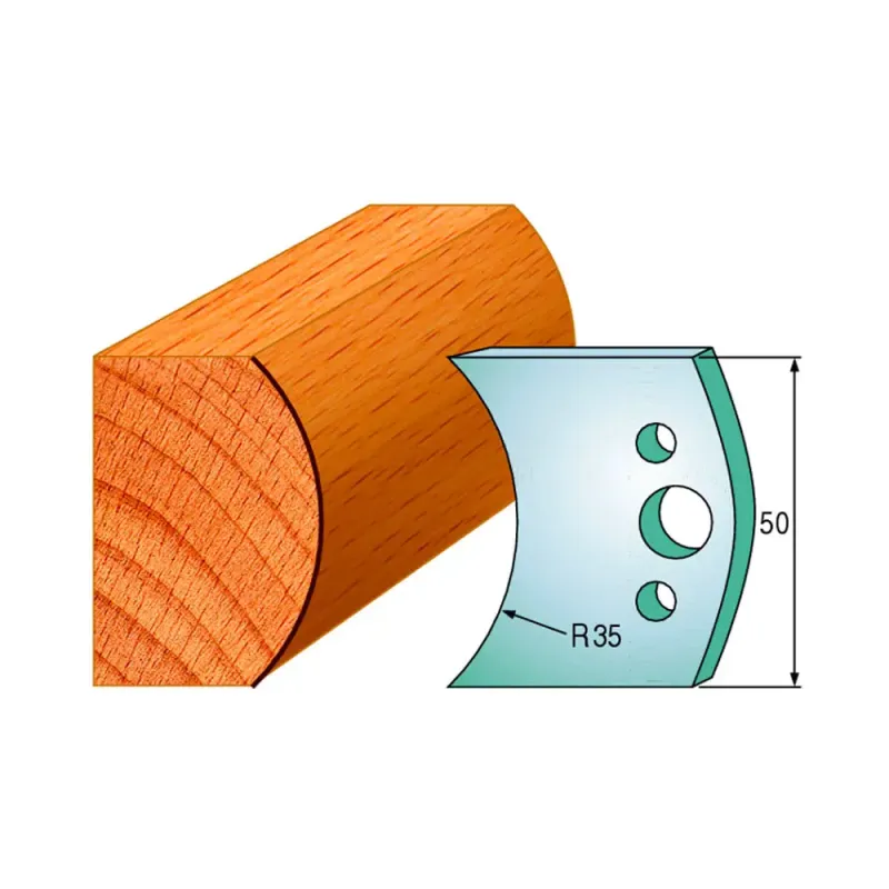 Cmt Profilknive Sæt 50mm Nr  548 690 548