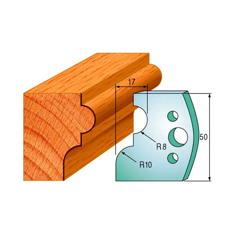 Cmt Profilknive Sæt 50mm Nr  551 690 551