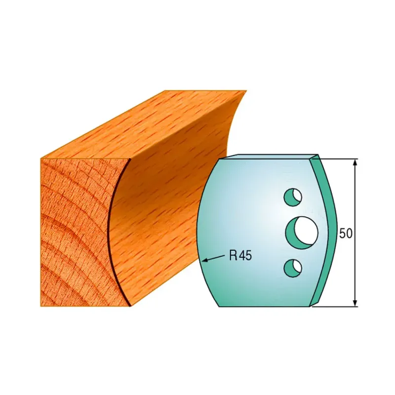 Cmt Profilknive Sæt 50mm Nr  554 690 554