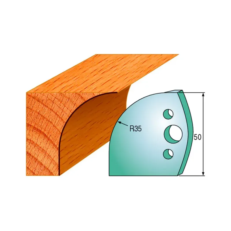 Cmt Profilknive Sæt 50mm Nr  564 690 564