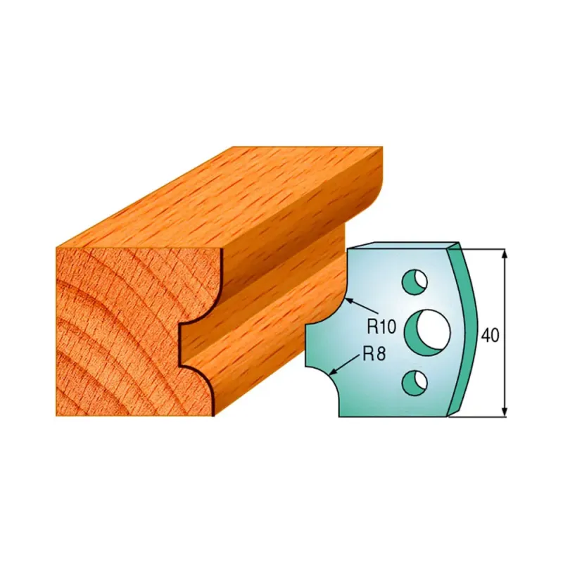 Cmt Profilknive Sæt 40mm Nr   40 690 040