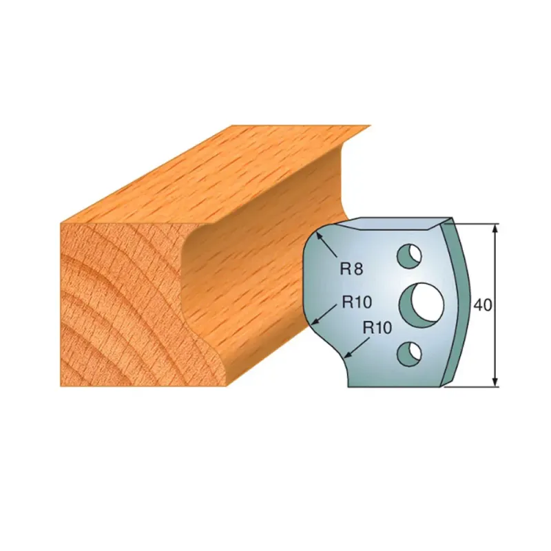 Cmt Profilknive Sæt 40mm Nr   49 690 049