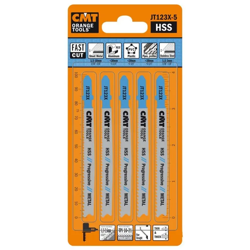 Cmt Stiksavklinge 75mm Bim Metal Fast Jt123x-