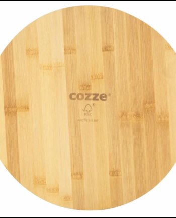 Cozze Pizzaskærebræt 350   12mm Bambus Træ 90314