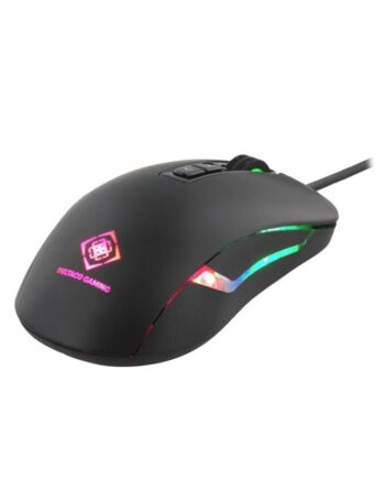 Deltaco Gaming Mouse Black Med Led Gaming Mus