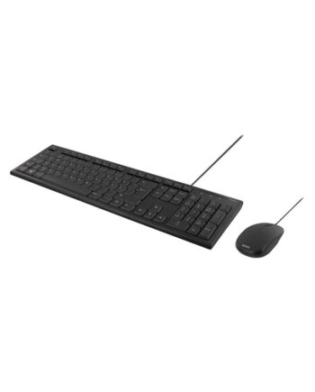 Deltaco Tangentbords-kit Med Mus  Pan Nordisk Layout  Usb    Tastatur Og Mus