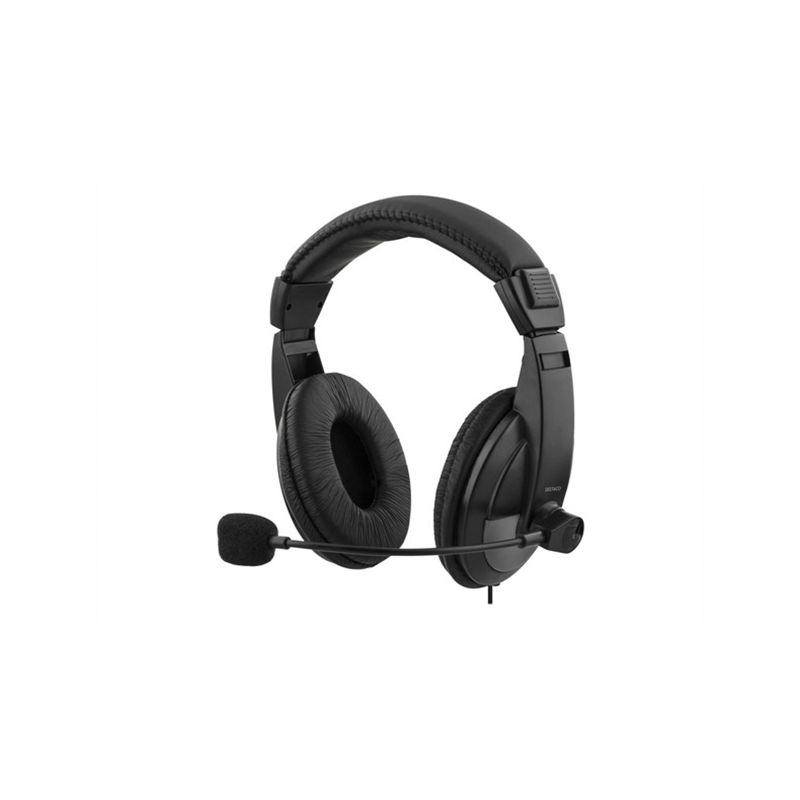 Deltaco Usb-headset Med Mikrofon Volymkontroll 2m Kabel Headset