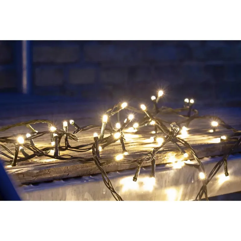 Dga Lyskæde 40led Sort   312cm -