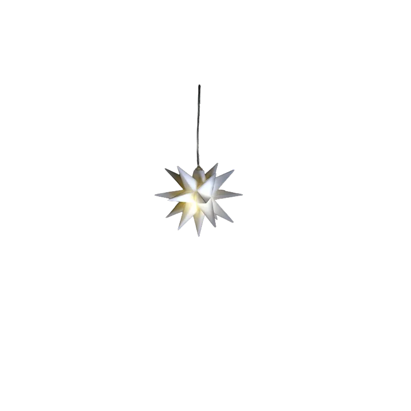 Dga Lyskæde Led Stjerne Hvid10x10cm 25041004
