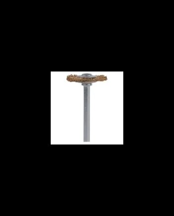 Dremel Skivebørste Messing 19mm 2stk  535