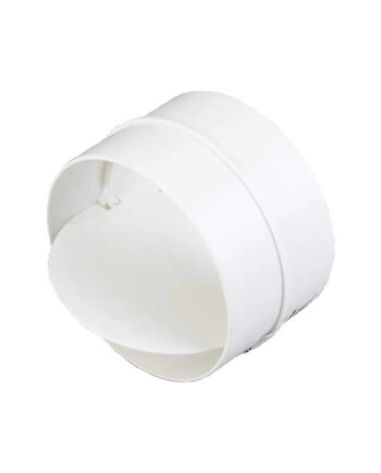 Duka Lukkespjæld Hvid   ø100mm 129380