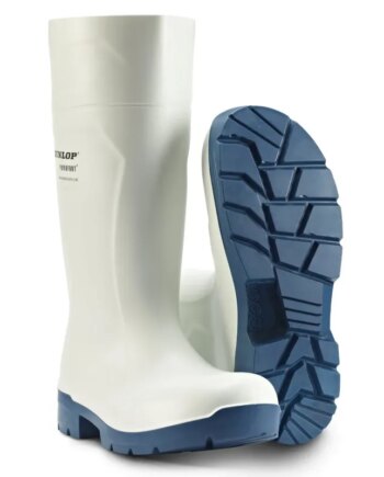 Dunlop Purofort Multigrip O4 Gummistøvle Hvid