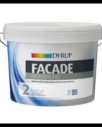Dyrup Facade Murmaling Hvid 9lt