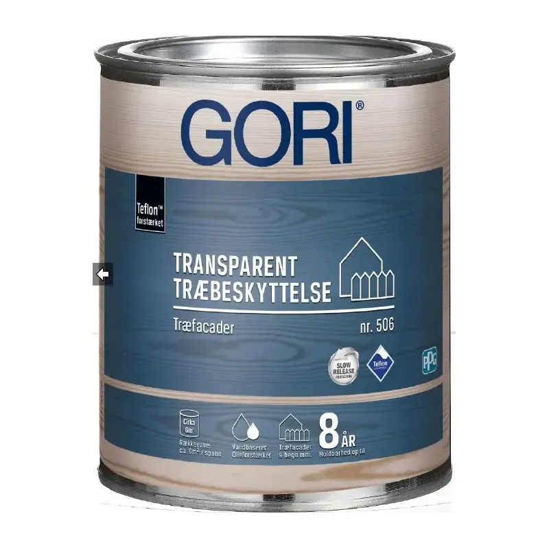 Dyrup Gori 506 Træbeskyttelse Transparent Base 30   75lt