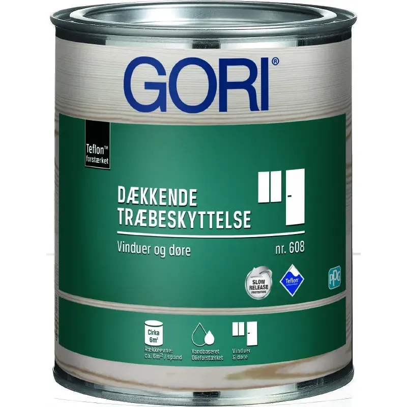 Dyrup Gori 608 Vinduesmaling Dækkende Ral 9010   75lt