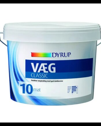 Dyrup Væg 10 Classic Hvid 9lt