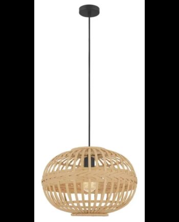 Eglo Amsfield Pendel E27 ø380 Bambus Pendellampe 49771