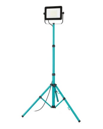 Eglo Arbejdslampe Stativ 100w 9000lm Ip65 Turkis Arbejdslampelampe 900539