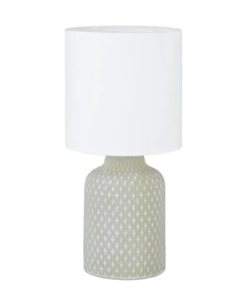 Eglo Bellariva Bord Grå Hvid Bordlampe 97774