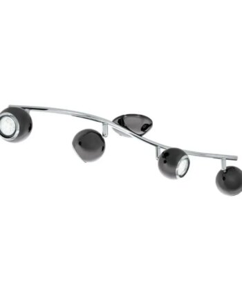 Eglo Bimeda Spot 4x3w Sortkrom Spotlampe 31008