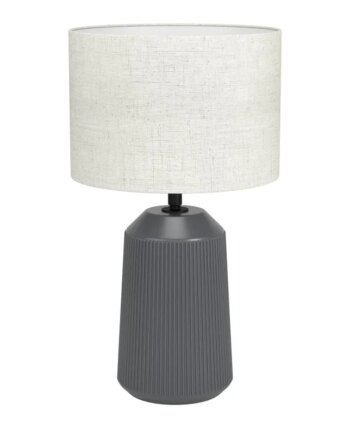 Eglo Capalbio Bord E27 Grå Natur  Bordlampe 900824