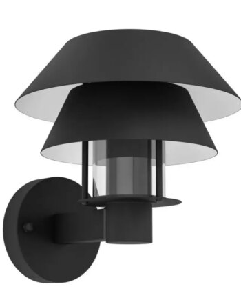 Eglo Chiappera Ude Væg E27 Sort Klar  Udendørslampe 900287