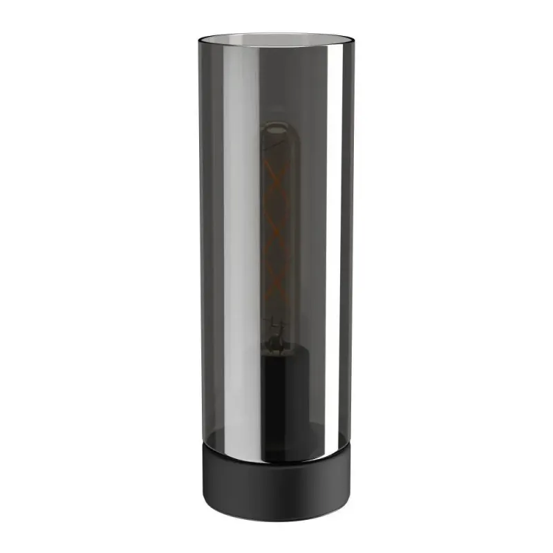 Eglo Damasco Bord E27 H310 Sort Røg Bordlampe 98887