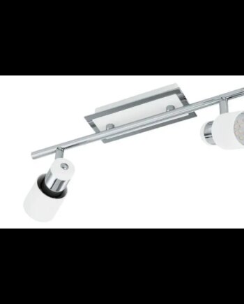 Eglo Davida Spot 2l 5w Krom Hvid Spotlampe 92085