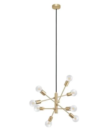 Eglo Gradoli   Pendel 8xe27 ø710 Messing Pendellampe 99811
