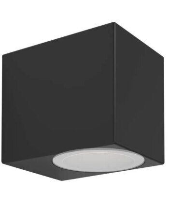 Eglo Jabaga Ude Væg 400lm Ip54 Sort Udendørslampe 900275