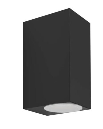 Eglo Jabaga Ude Væg 2x400lm Ip54 Sort Udendørslampe 900276
