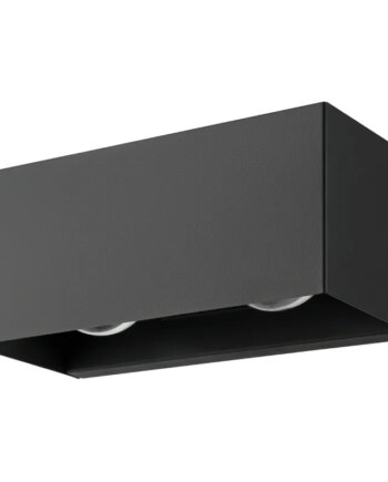 Eglo Lesmo Ude Væg 4x2 2w 920lm 3000k Ip44 Sort Klar Udendørslampe 900292