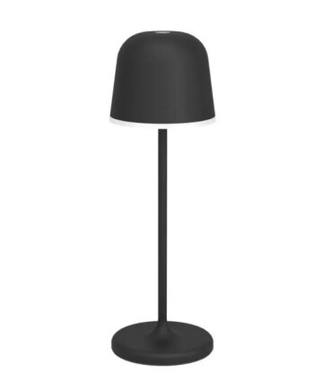 Eglo Mannera Ude Bord Genopl  Touch 200lm 1800ma Sort Udendørslampe 900457