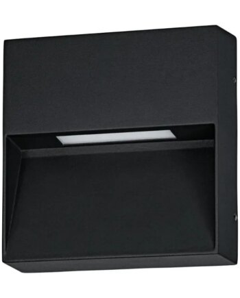Eglo Maruggio Ude Væg 150x150 Cct   8w 520lm Ip65 Sort Udendørslampe 900889
