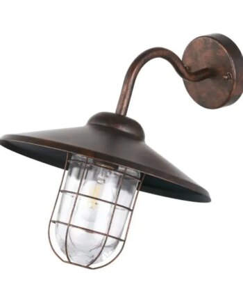 Eglo Melgoa Ude Væg Antik Kobber Udendørslampe 94863