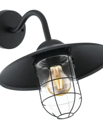 Eglo Melgoa Ude Væg Sort Udendørslampe 94792